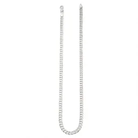 Beginnings Sterling Silver Mens Curb Chain Necklaces N3838