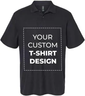 Custom Polo Shirt for Unisex Adult Personalized Customized Embroidered Sport Casual Golf Polo Shirt Design with Image Text