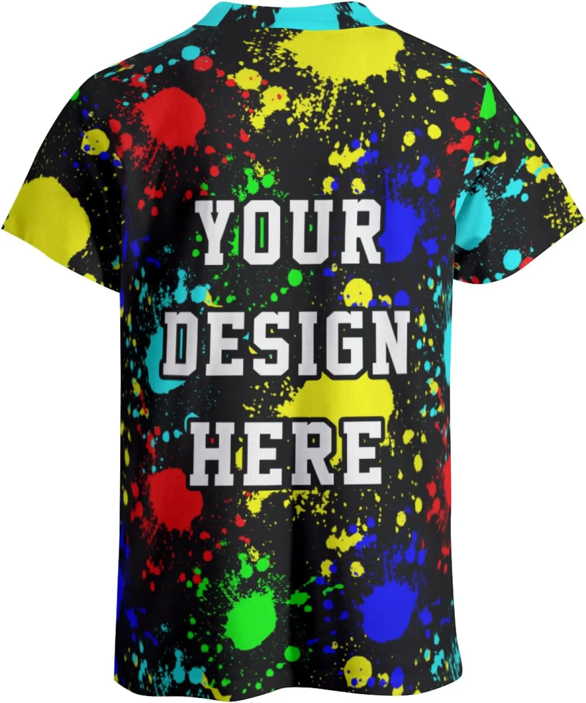 Custom T Shirts for Men Women Custom Shirt Customize Tshirt Tee Unisex Add Your Own Personalized Text Photo Front Back Print