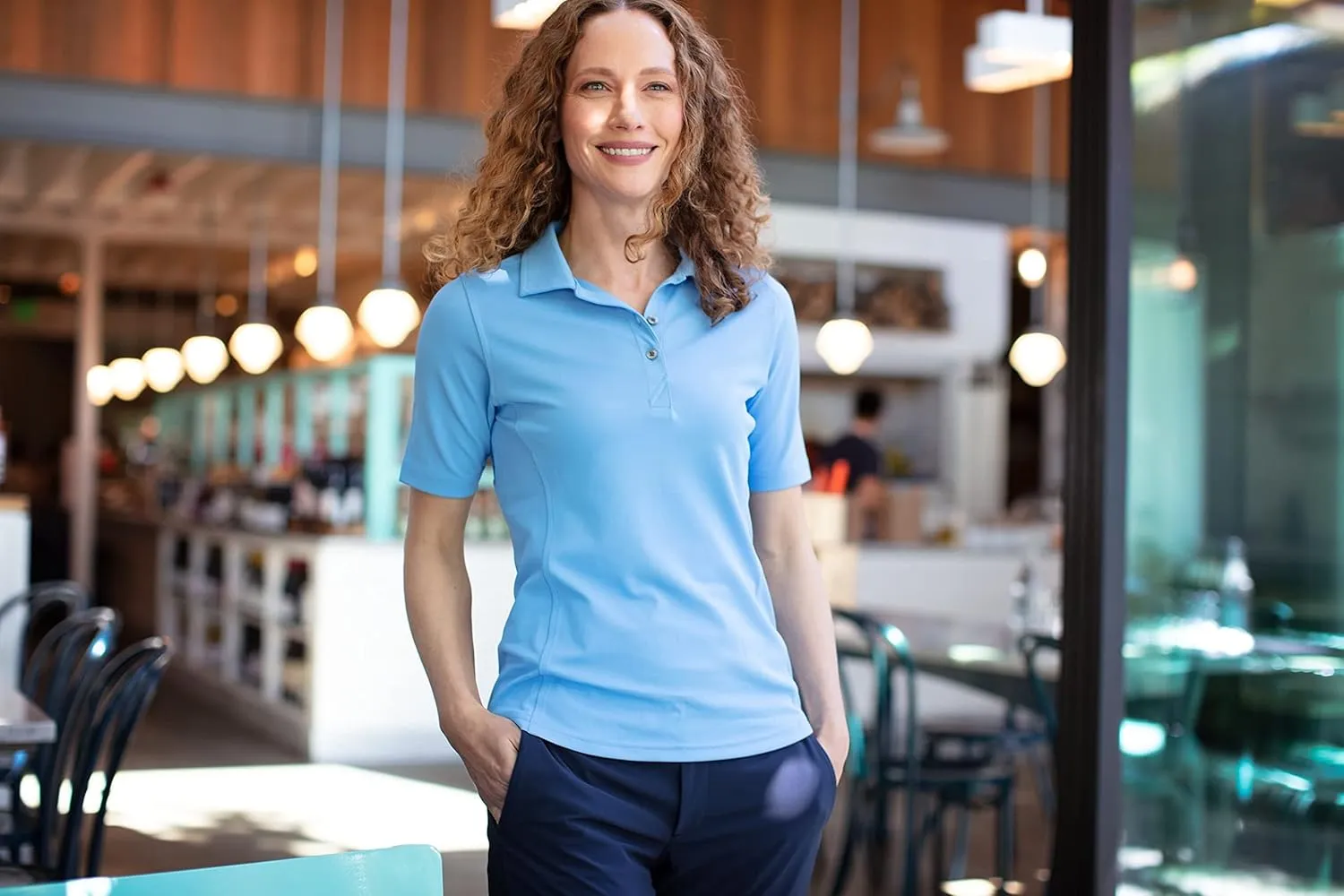 Cutter & Buck Virtue Eco Pique Recycled Womens Polo