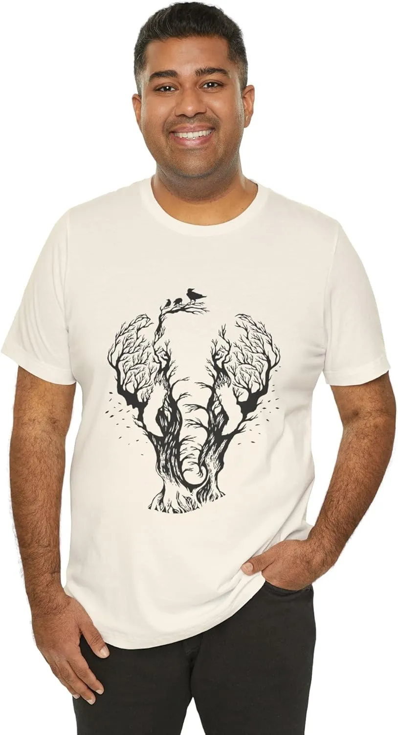 Elephant Unisex Tee Shirt, Nature Lover Tee, Safari Animal Shirt, Wildlife Conservation Tee, Earth Day Gift, Jungle