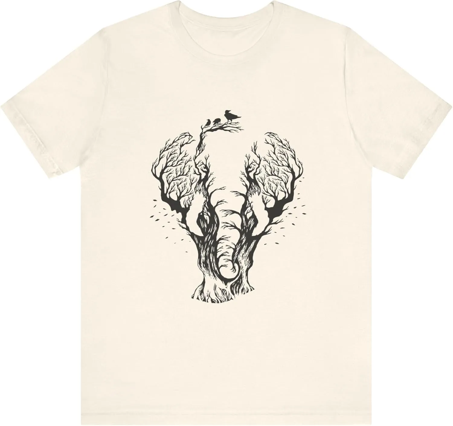 Elephant Unisex Tee Shirt, Nature Lover Tee, Safari Animal Shirt, Wildlife Conservation Tee, Earth Day Gift, Jungle