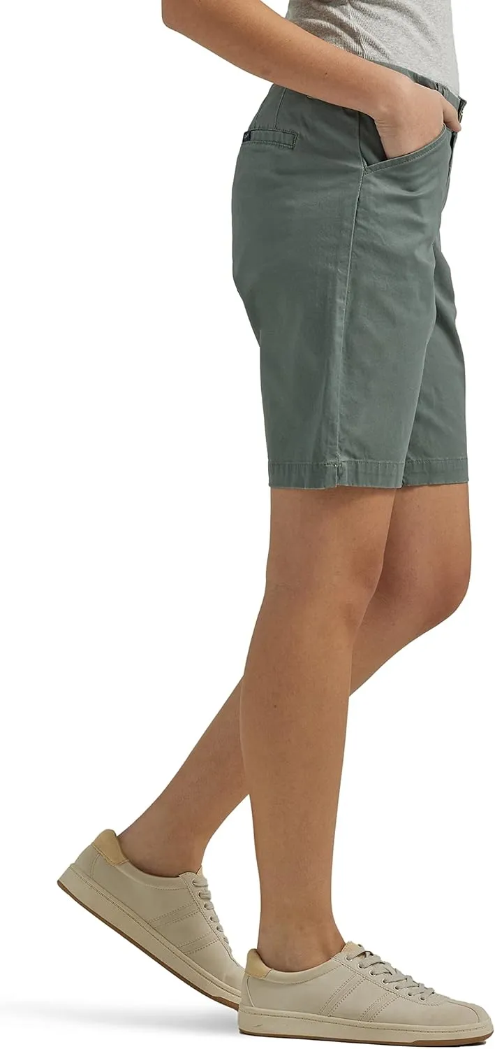 Lee womens Legendary 9 Chino Bermuda Short
