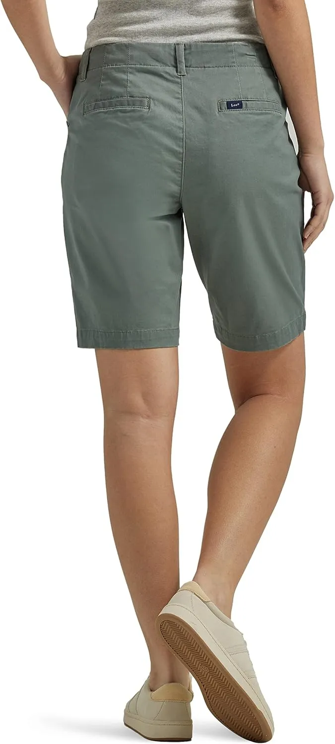 Lee womens Legendary 9 Chino Bermuda Short