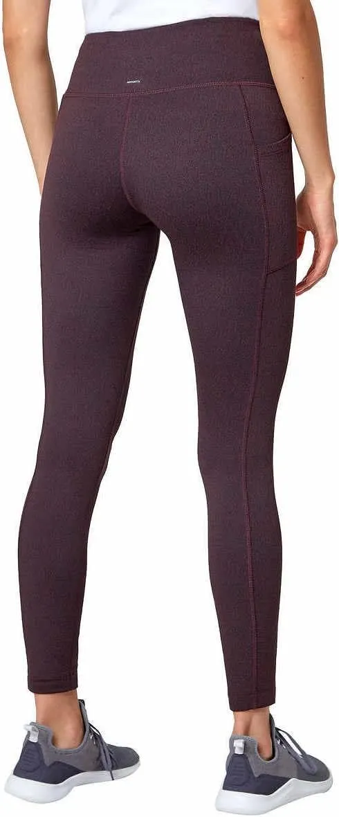 Mondetta Womens Midweight Brushed Jacquard Legging