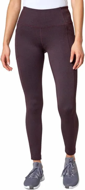 Mondetta Womens Midweight Brushed Jacquard Legging