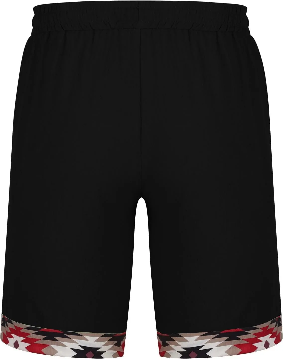 Muscularfit Men's Summer Casual Cotton Linen Shorts with Drawstring Elastic Waist, Beach Shorts with Pockets, Outdoor Fashion