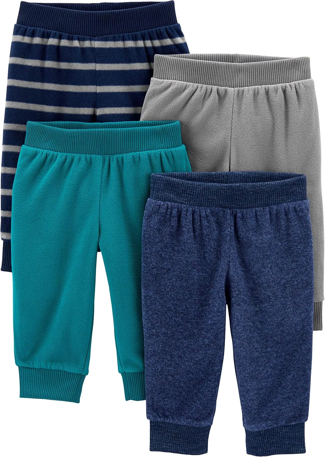 Simple Joys by Carter's unisex-baby 4-pack Fleece Pants