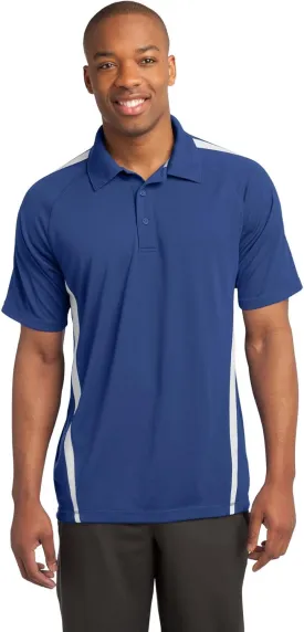 SPORT-TEK PosiCharge Micro-Mesh Colorblock Polo ST685