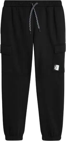 Spyder Mens Sweatpants - Athletic Fleece Cargo Joggers for Men with Pockets and Drawcord for Casual Workout (S-XXL)