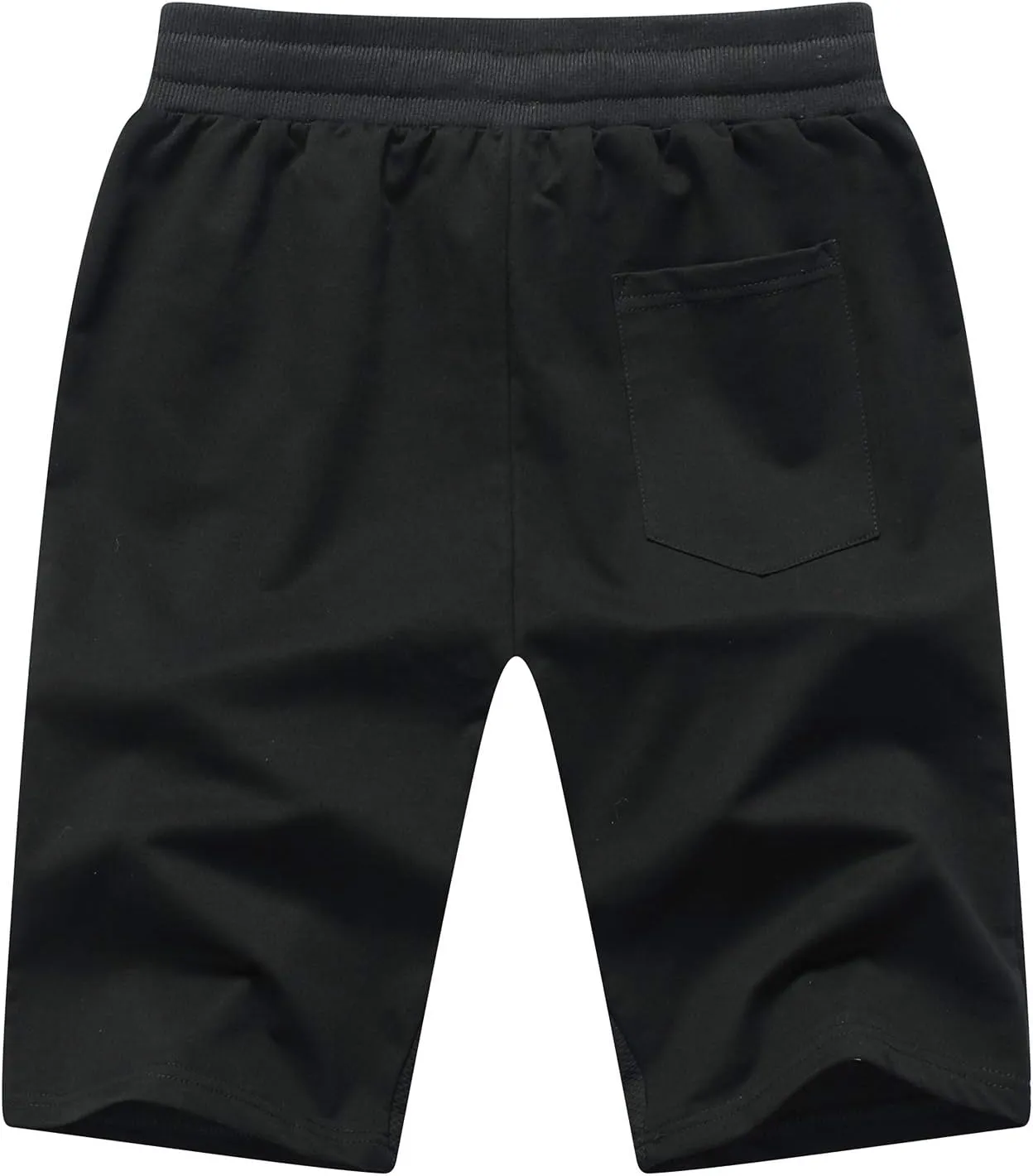 Tansozer Mens Athletic Shorts with Zip Pockets