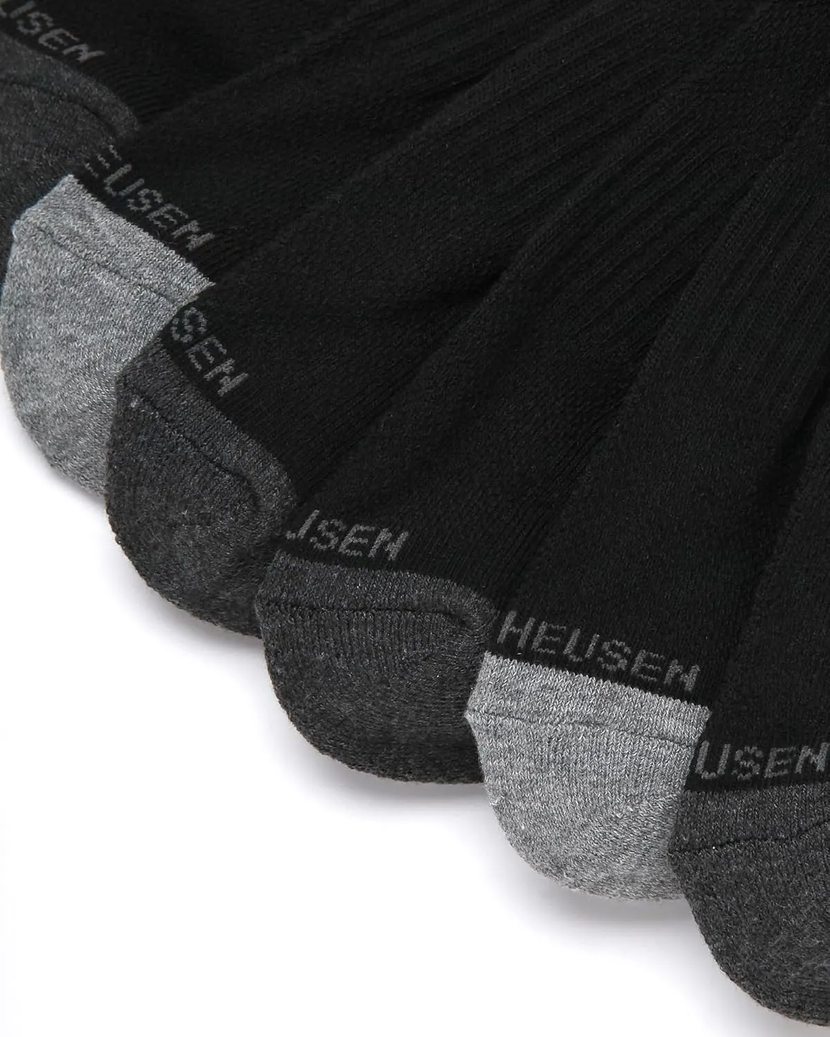Van Heusen Men's Athletic Quarter Cut Socks (6 Pack)