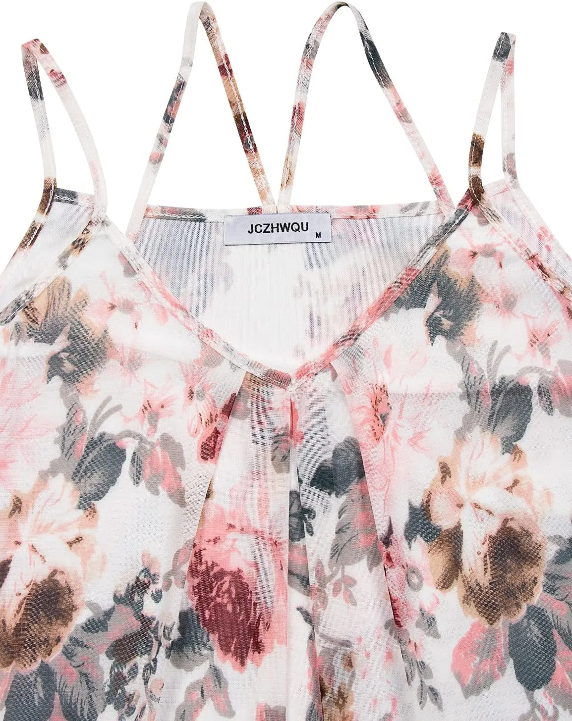 Womens Cute V Neck Sleeveless Tank Tops